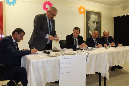 EFLANİ KÖYLERE HİZMET GÖTÜRME BİRLİĞİNİN MECLİS TOPLANTISI KAYMAKAMIMIZ SAYIN ÖMER BULUT BAŞKANLIĞINDA YAPILDI.